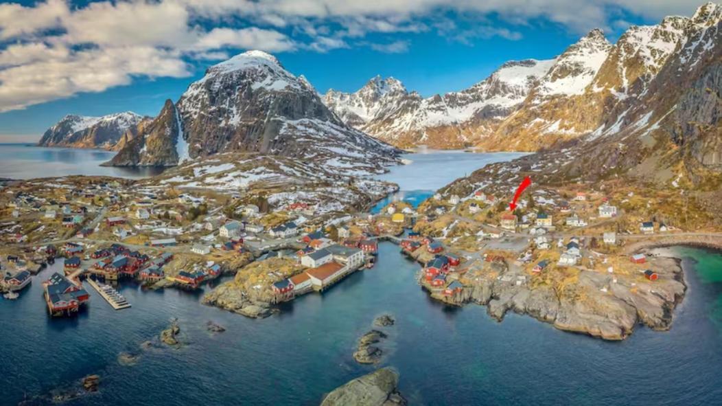 A, The Far End Of Lofoten, Top Apartment. Sørvågen المظهر الخارجي الصورة