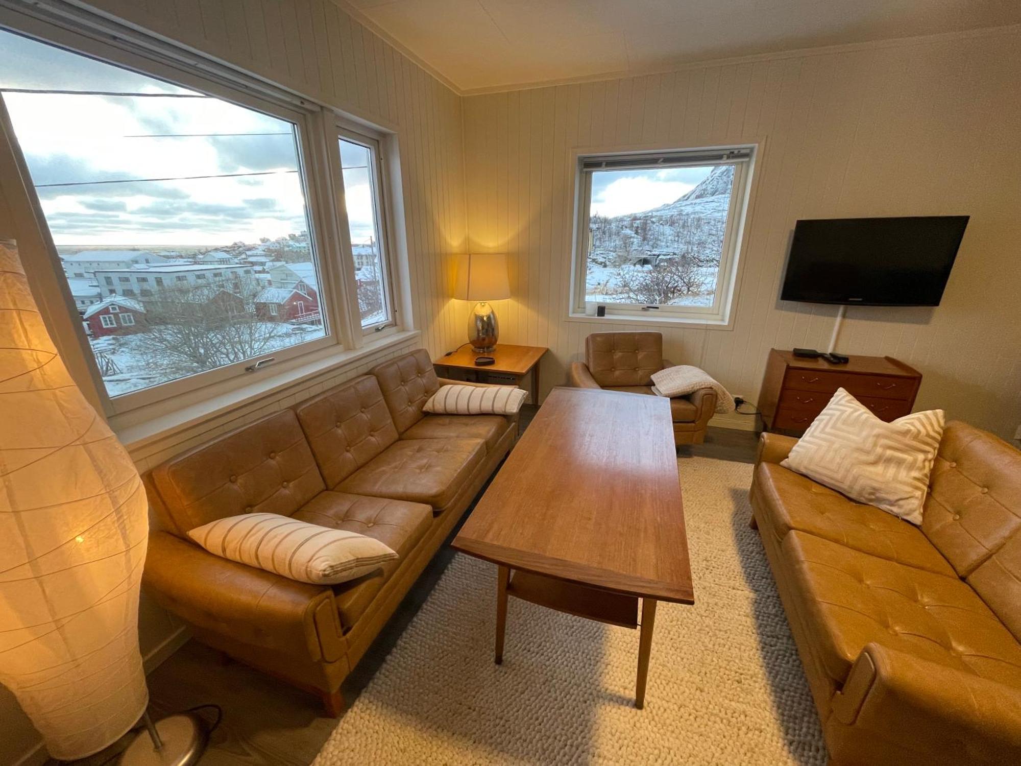A, The Far End Of Lofoten, Top Apartment. Sørvågen المظهر الخارجي الصورة